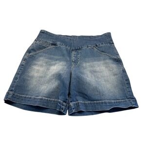Wms JAG Jeans Pull On Denim Classic Fit Cotton Blend Elastic Waist Shorts 12/31
